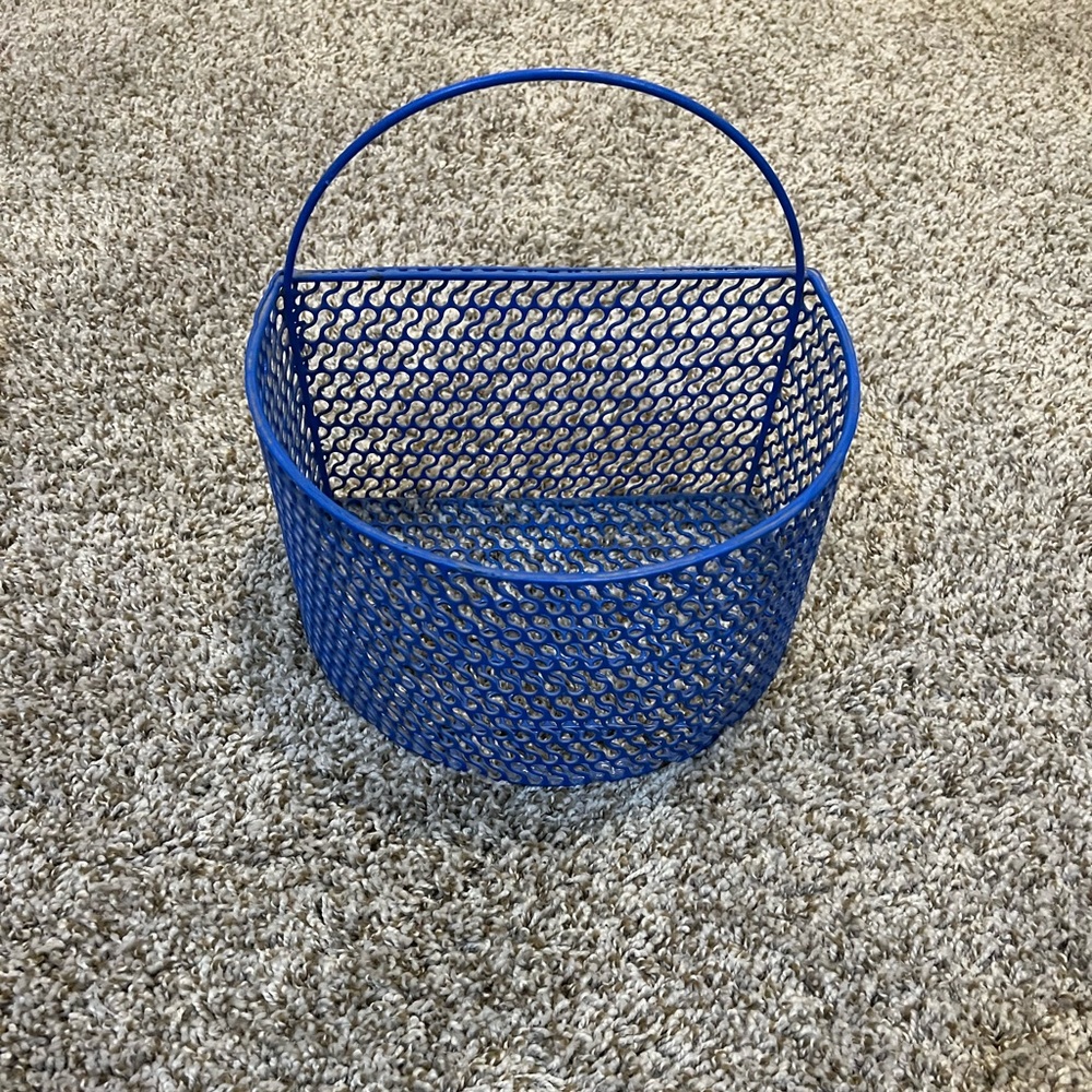 Blue basket